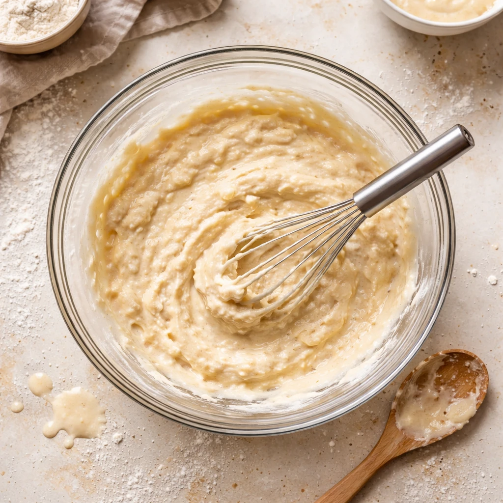 breakfast pancake poppers golden brown crispy edges stack of homemade pancakes on plate with maple syrup