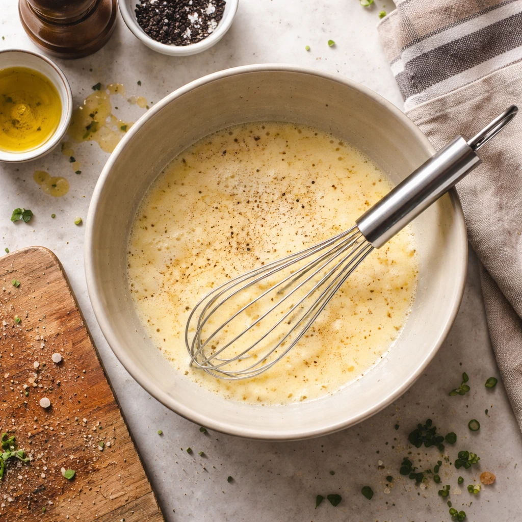 breakfast tacos with sizzling onions and fresh ingredients on a kitchen table in morning light