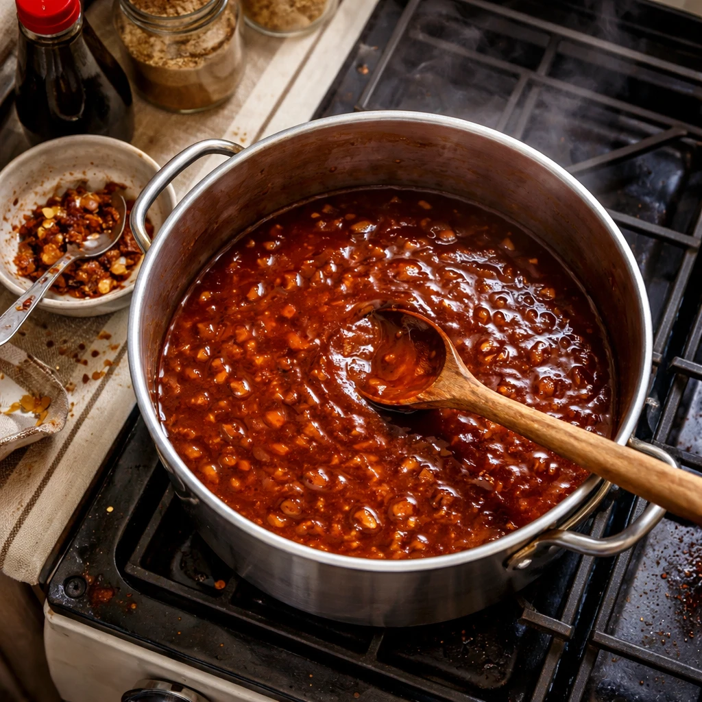 Korean style pot roast slow cooked tender flavorful homemade recipe