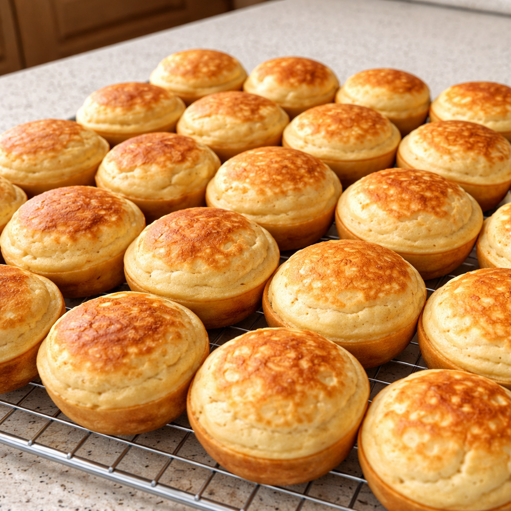 breakfast pancake poppers golden brown homemade delicious easy recipe